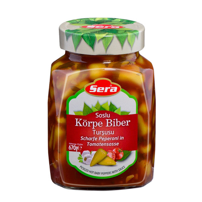 Sera csípős, szószos bébi paprika 670g