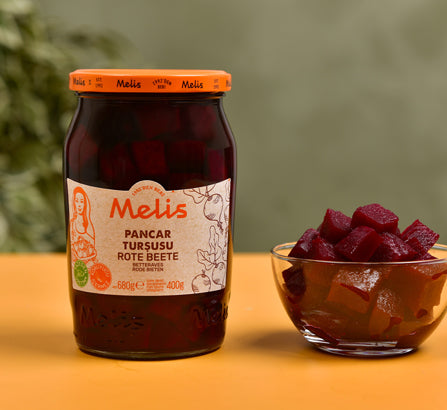 Melis cékla befőtt 680g