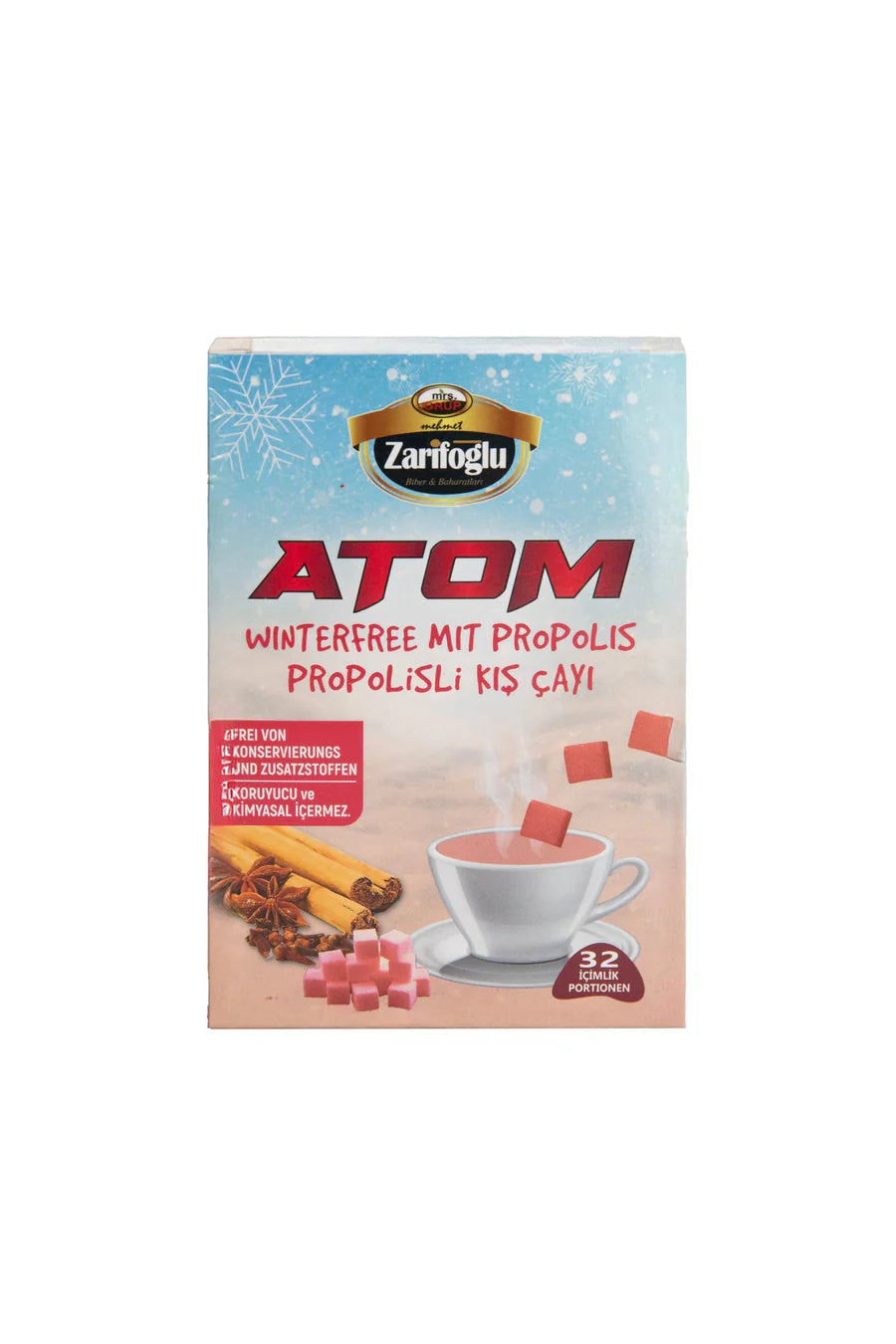 Zarifoglu Atom - Gyógynövénytea propoliszos - 150g (32db).