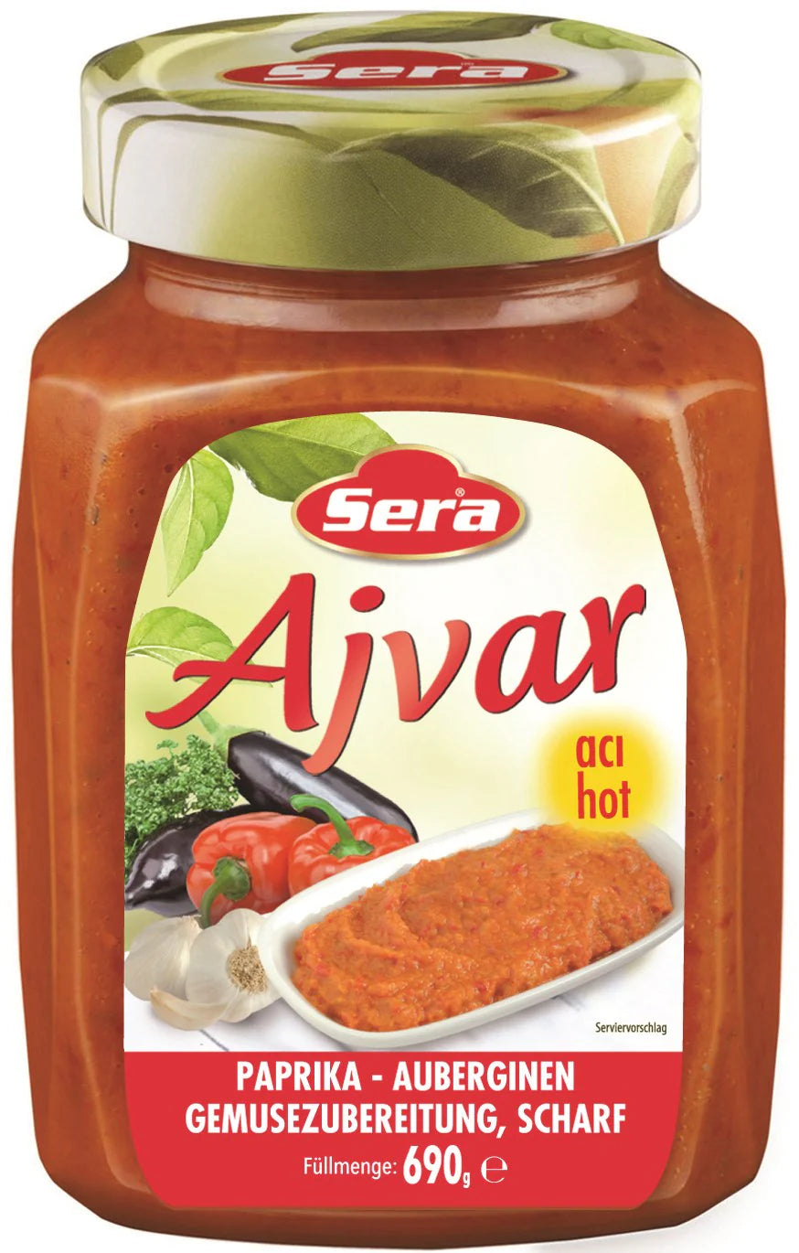 Sera csípős ajvar 690g