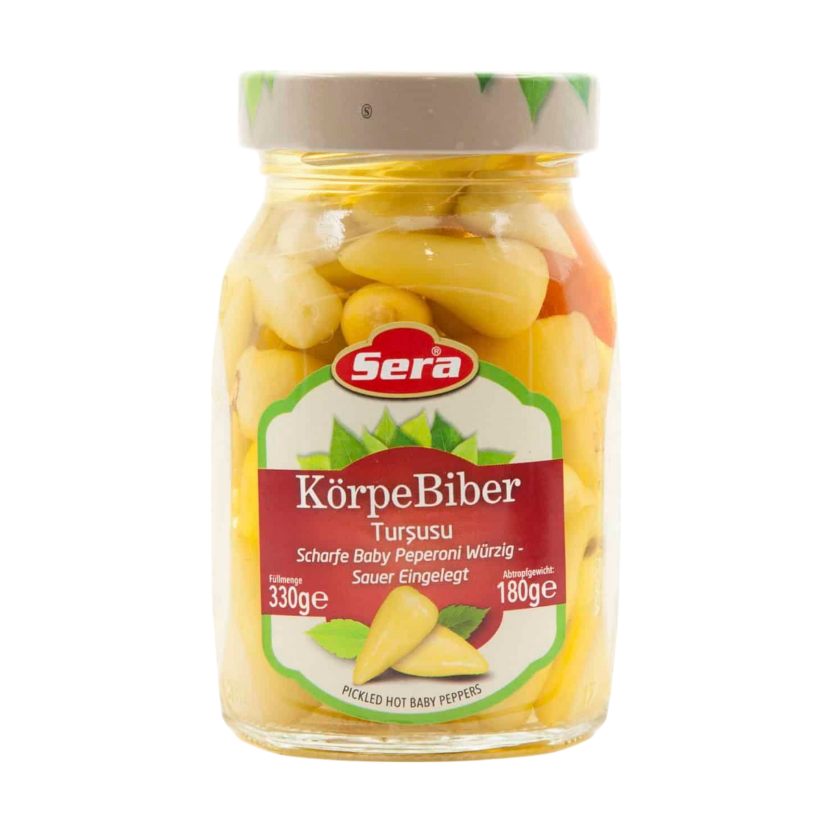 Sera csípős bébi pepperóni paprika 330g
