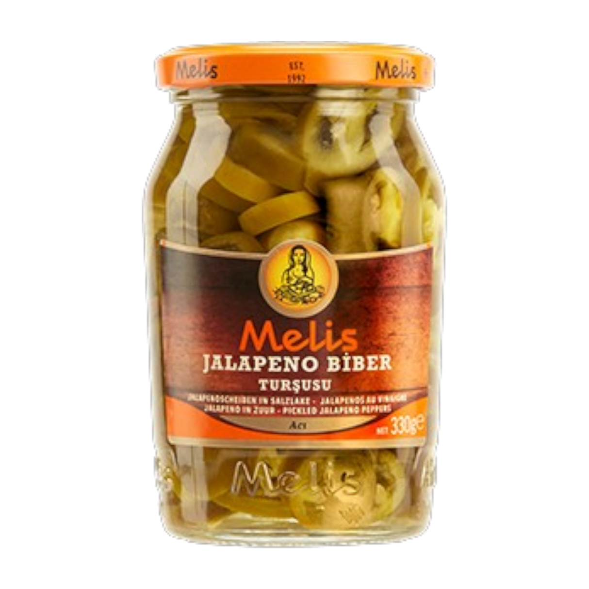 Melis Csípős Jalapeno Paprika 650g
