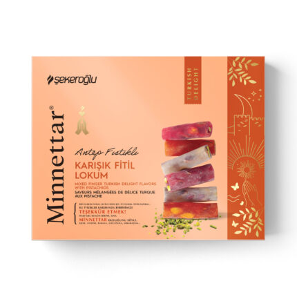 Sekeroglu Minnettar vegyes töltött lokum 300g