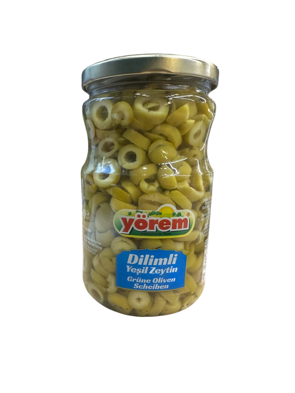 Yörem - zöld olívabogyó - szeletelt - 720g