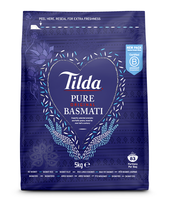 Tilda Pure Basmati Rizs 5kg