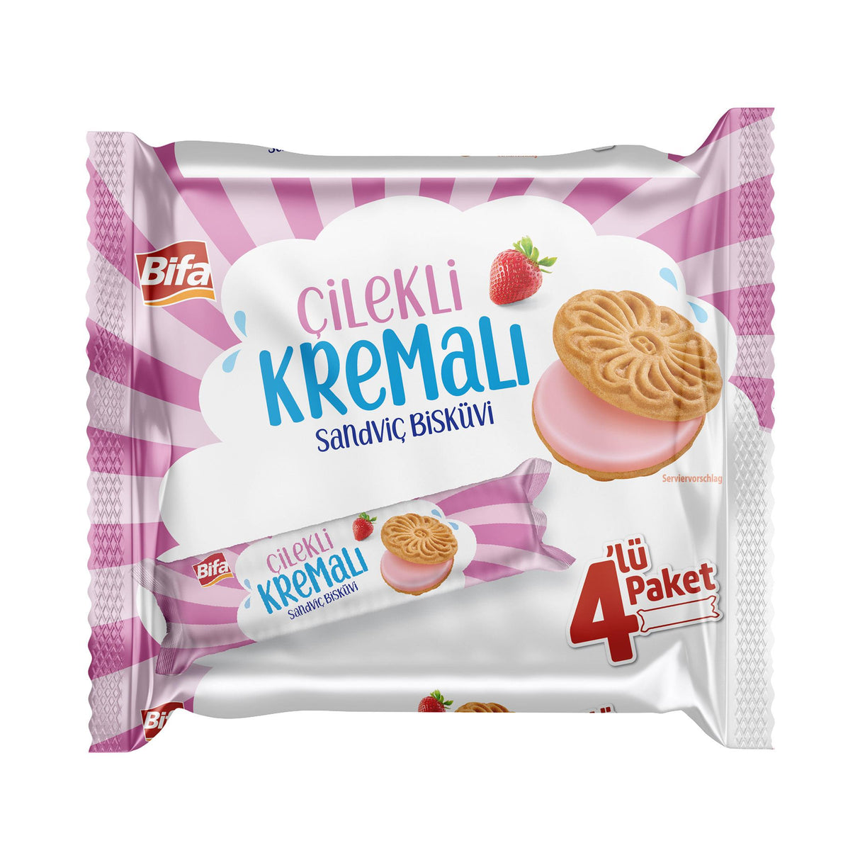 Bifa eperkrémmel töltött szendvicsbiskóta 240g