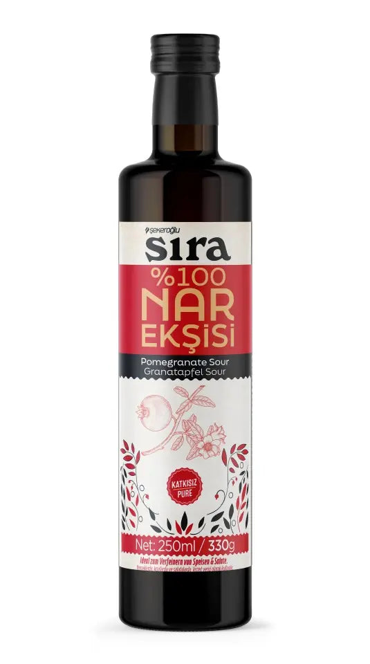Sekeroglu Sira gránátalma szósz 250ml 100%-os