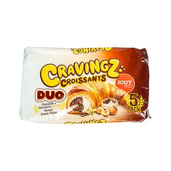 Cravingz Duo Croissants csoki-mogyoró ízesítésű krémmel 200g