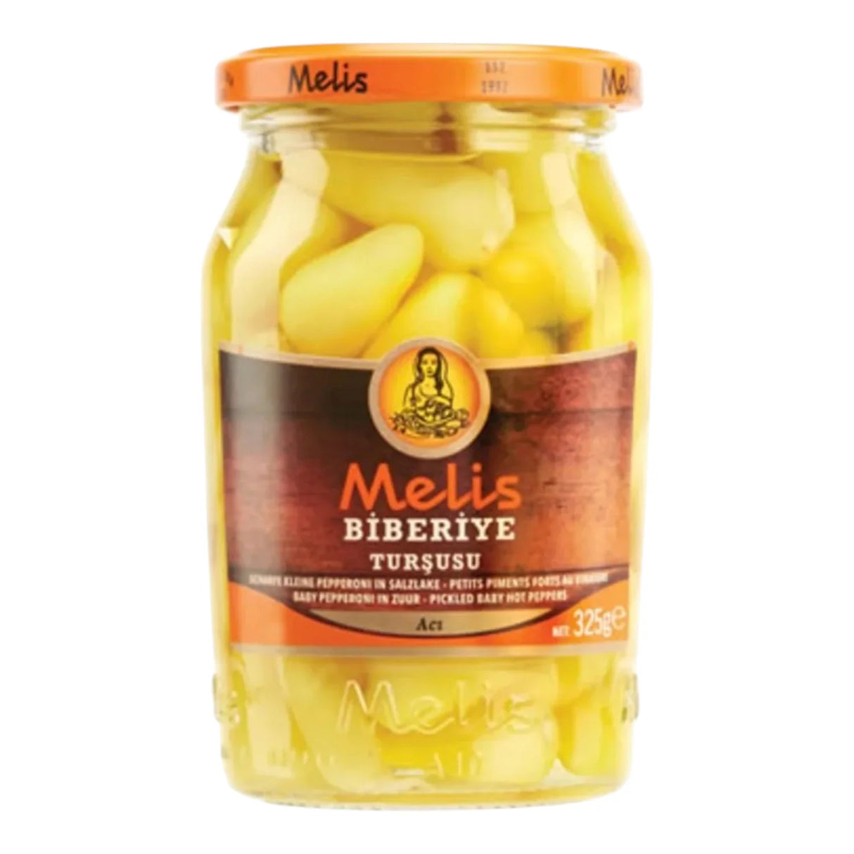 Melis csípős bébi pepperóni paprika 325g