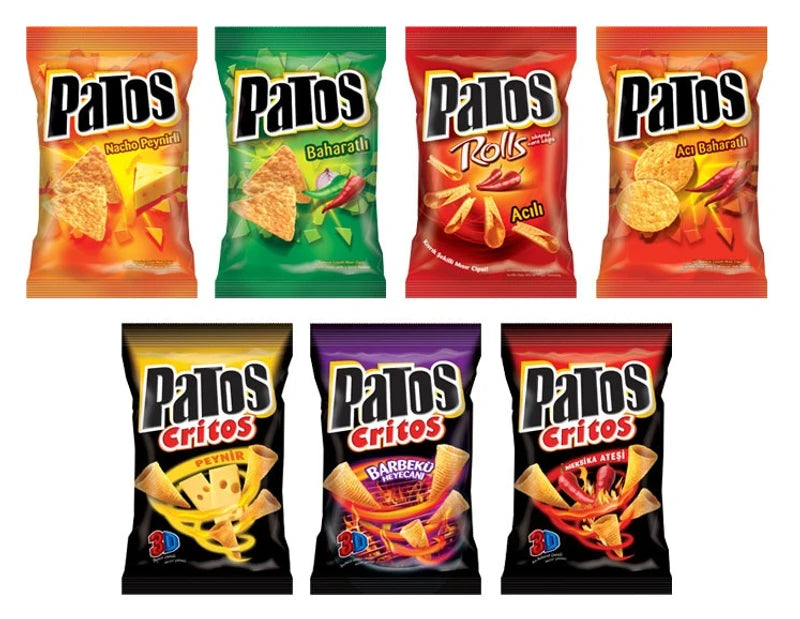 Patos Chili ízű chips 110g