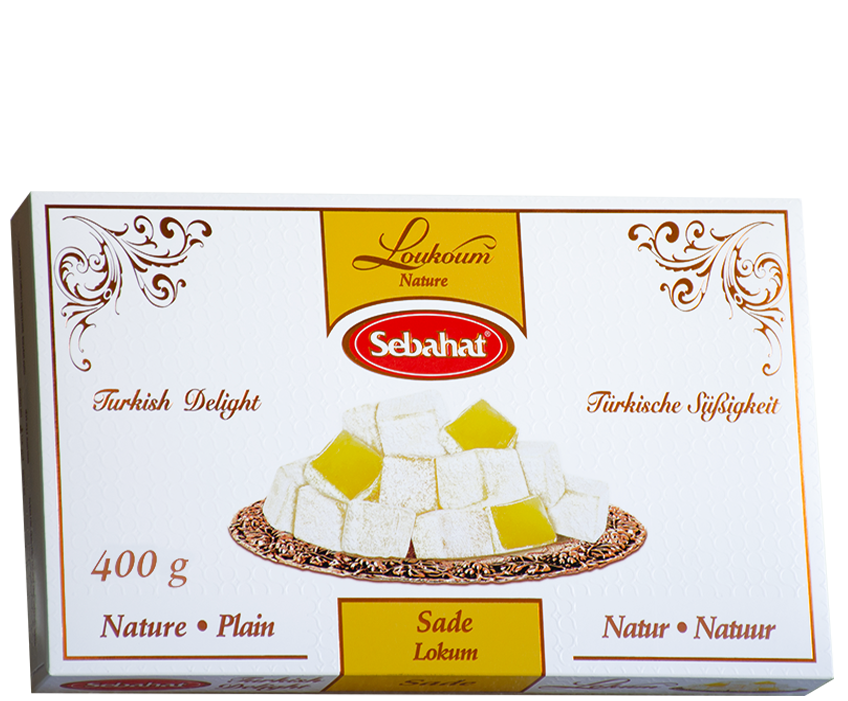 Sebahat natúr lokum 400g
