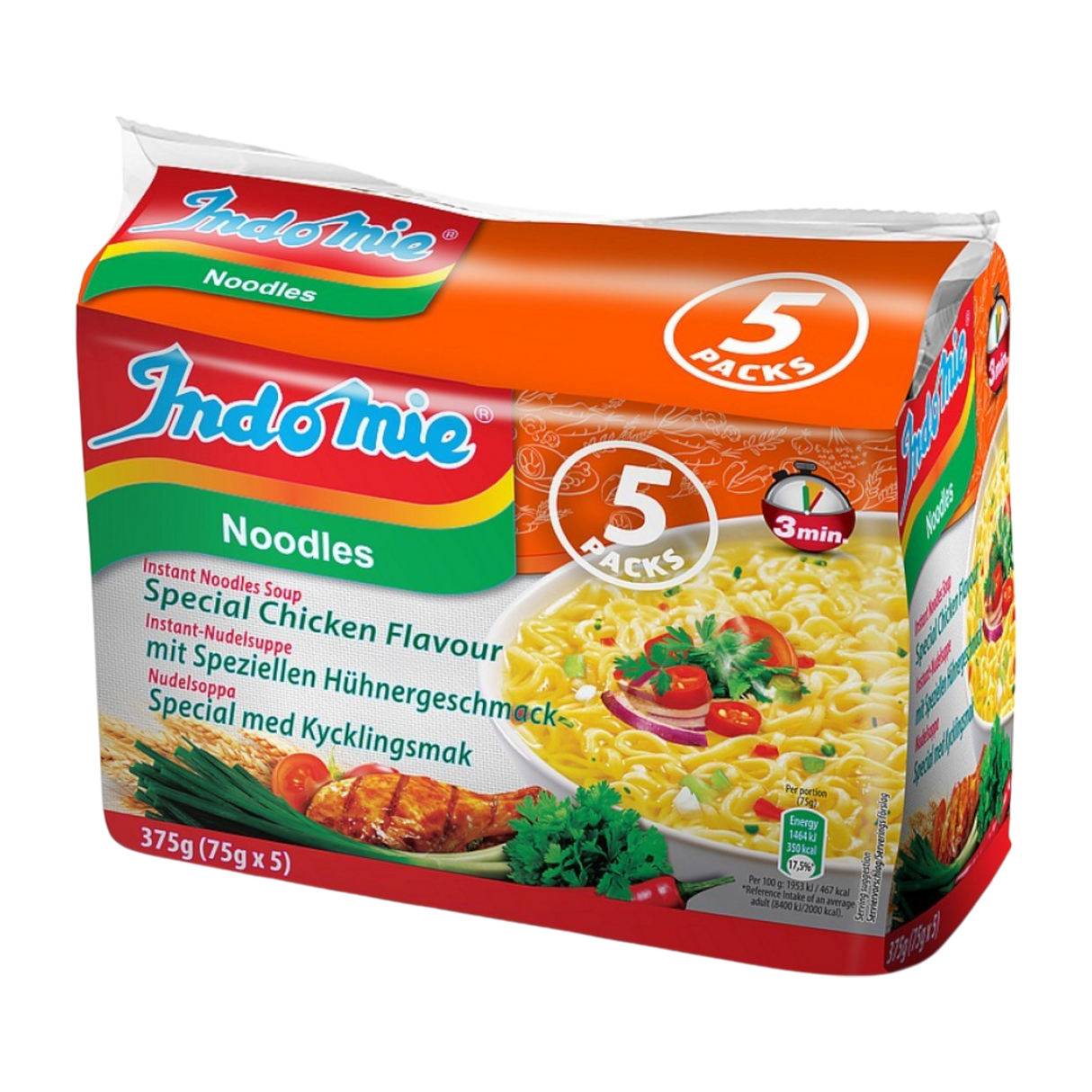Indomie - Csirkés Tésztaleves - 5db