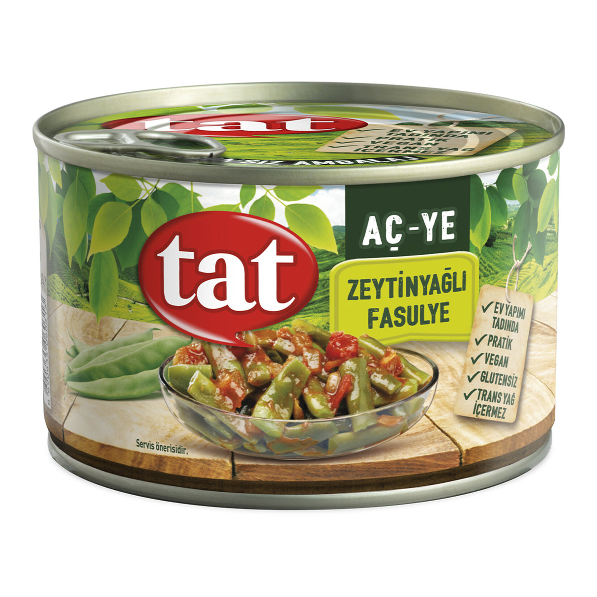 Tat paradicsomos zöldbab 380g -félkész étel