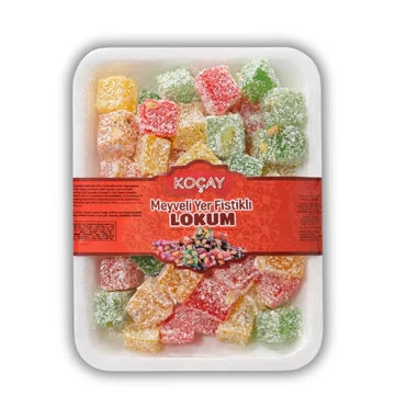 Kocay vegyes gyümölcsös mogyorós lokum 300g
