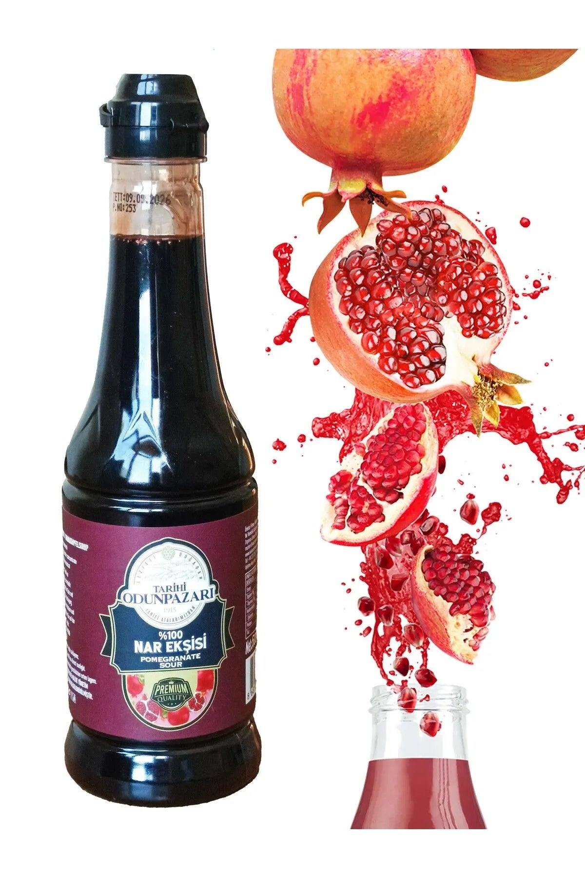 Tarihi Odunpazari - Gránátalmaszirup 100% 500ml