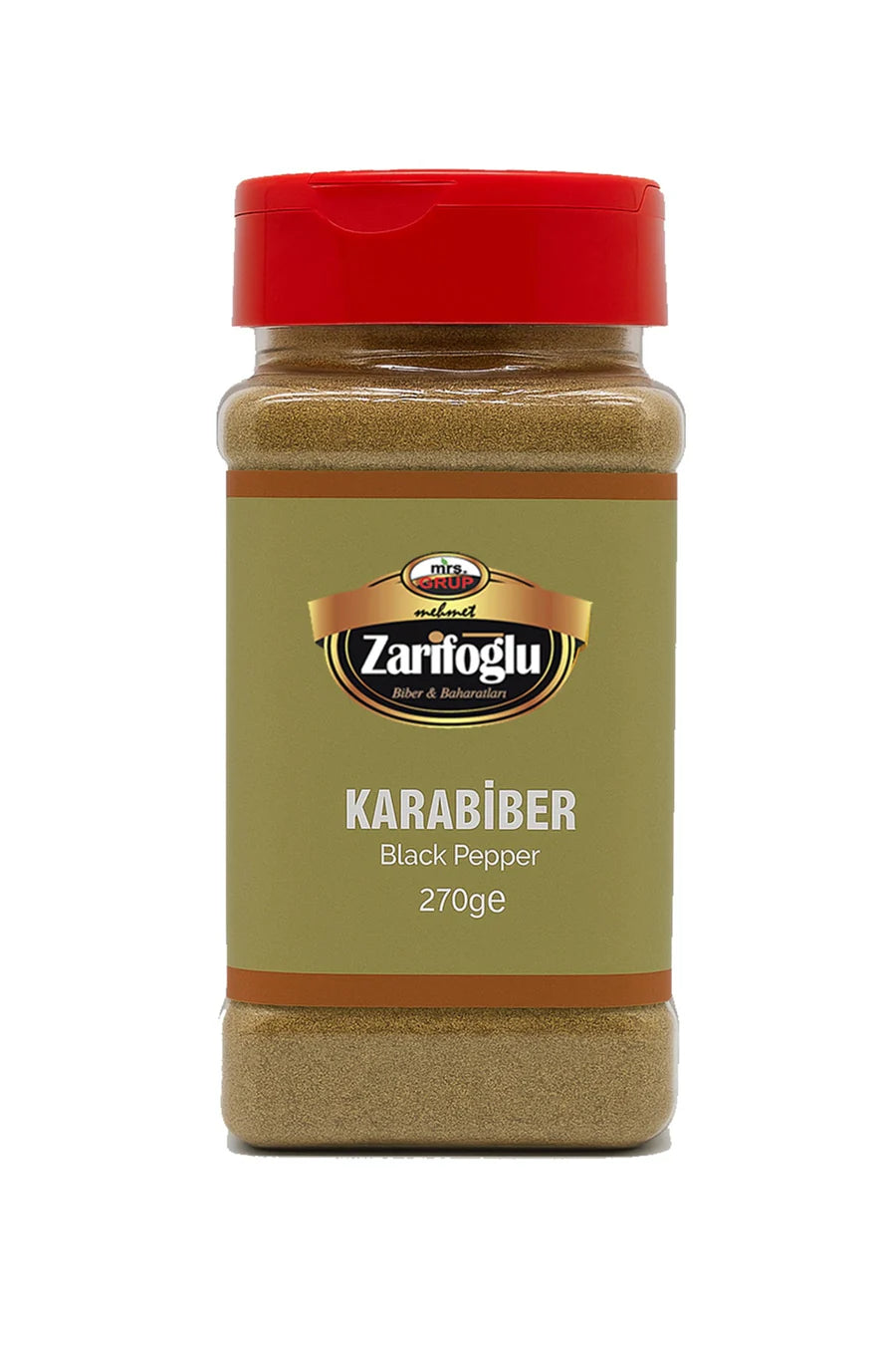 Zarifoglu Őrölt feketebors 270g