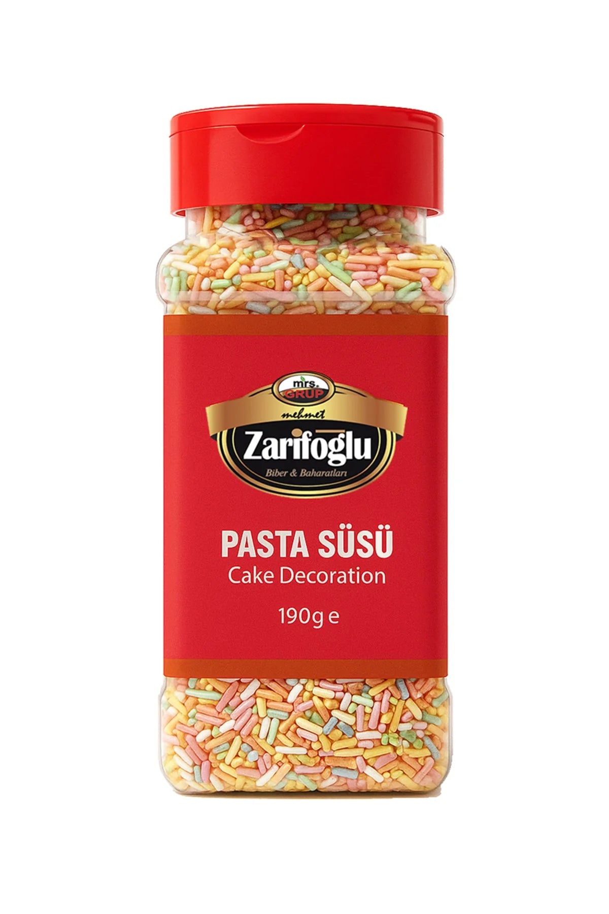 Zarifoglu Színes tortadara 190g