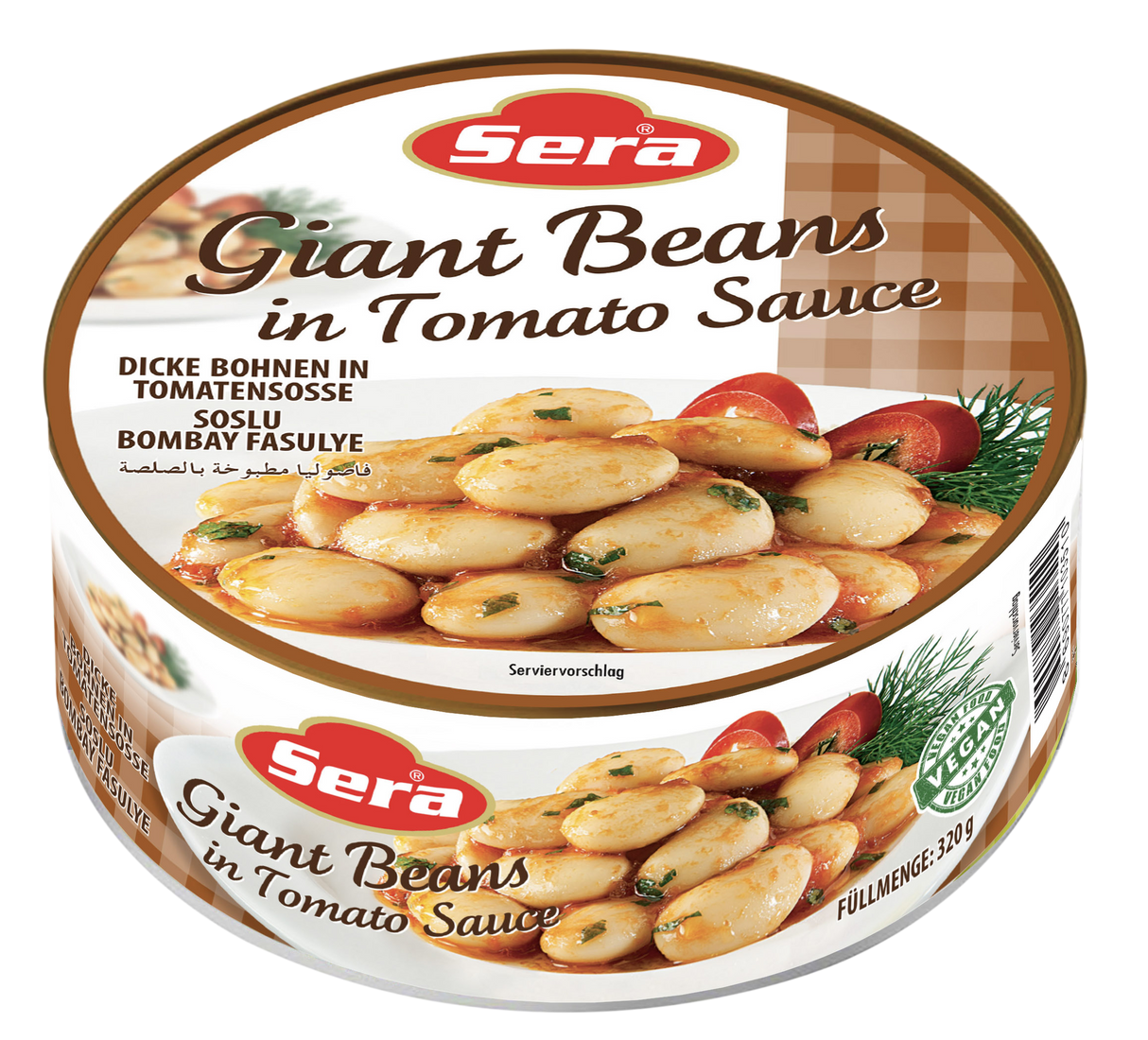 Sera Giant beans- óriásbab paradicsomszószban 320g