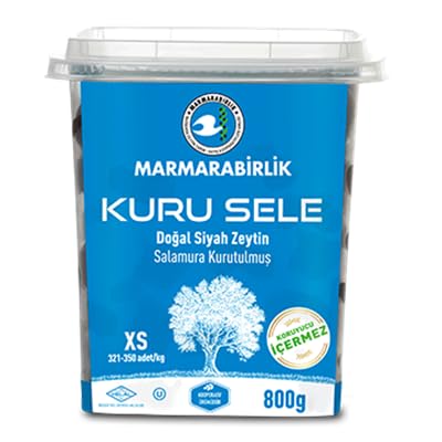 Marmarabirlik Olívabogyó - magos fekete-aszalt - XS 800g