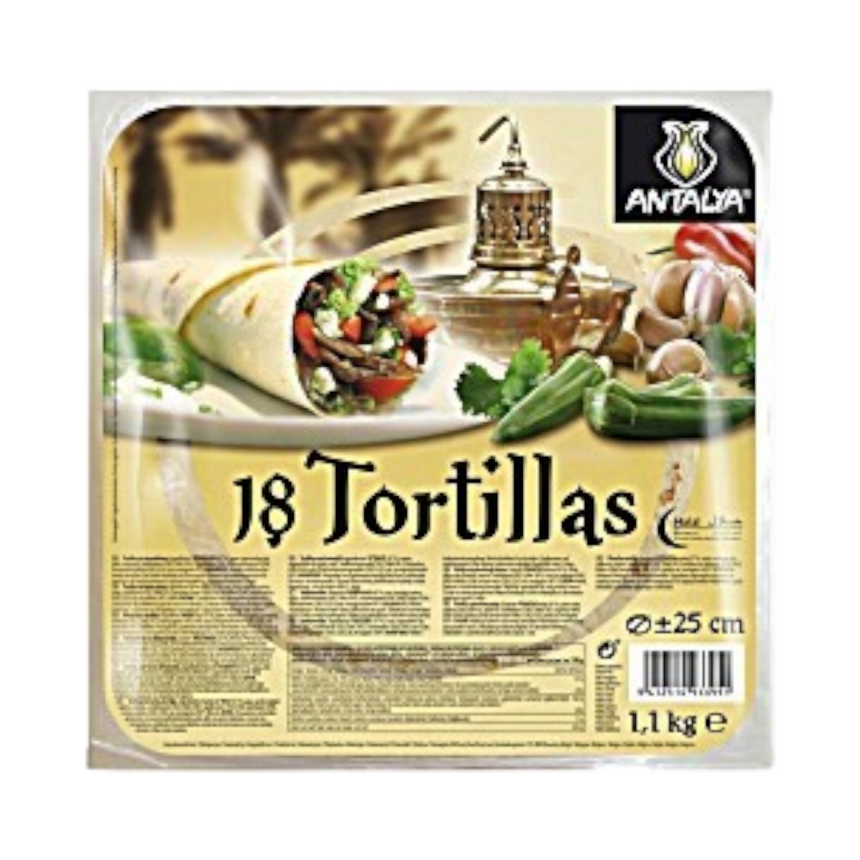 Antalya Tortilla - lávás kenyér - 30cm