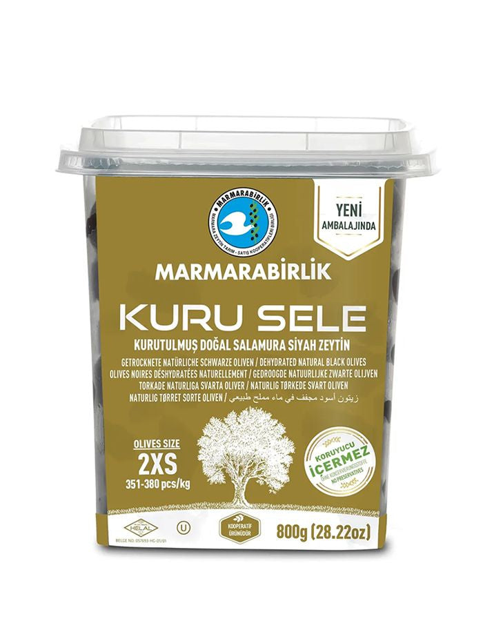 Marmarabirlik - Fekete sós Olívabogyó 2XS- 800g