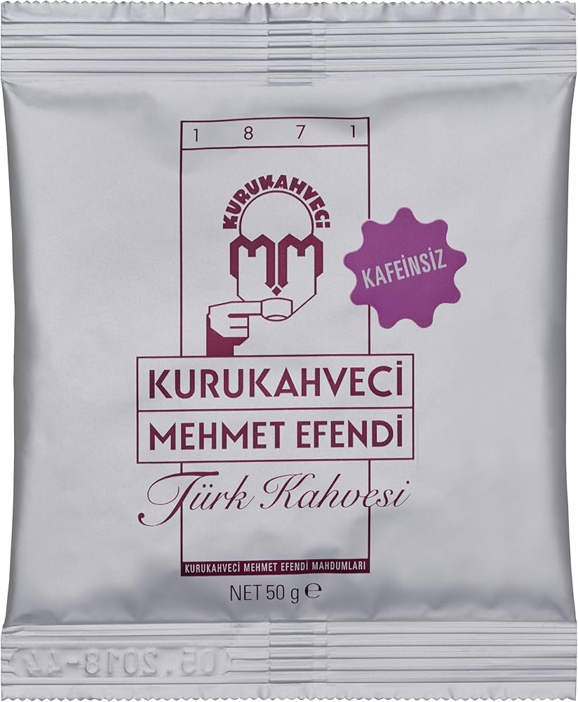 Kurukahveci Mehmet Efendi Őrölt Török Kávé 50g - Koffeinmentes