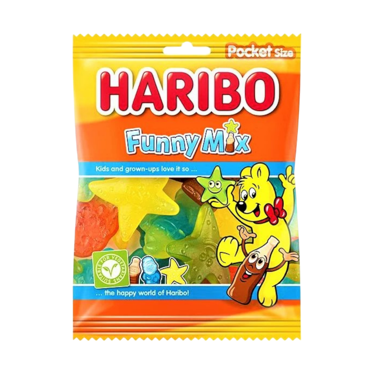 HARIBO FUNNY MIX - Gumicukor - 100g