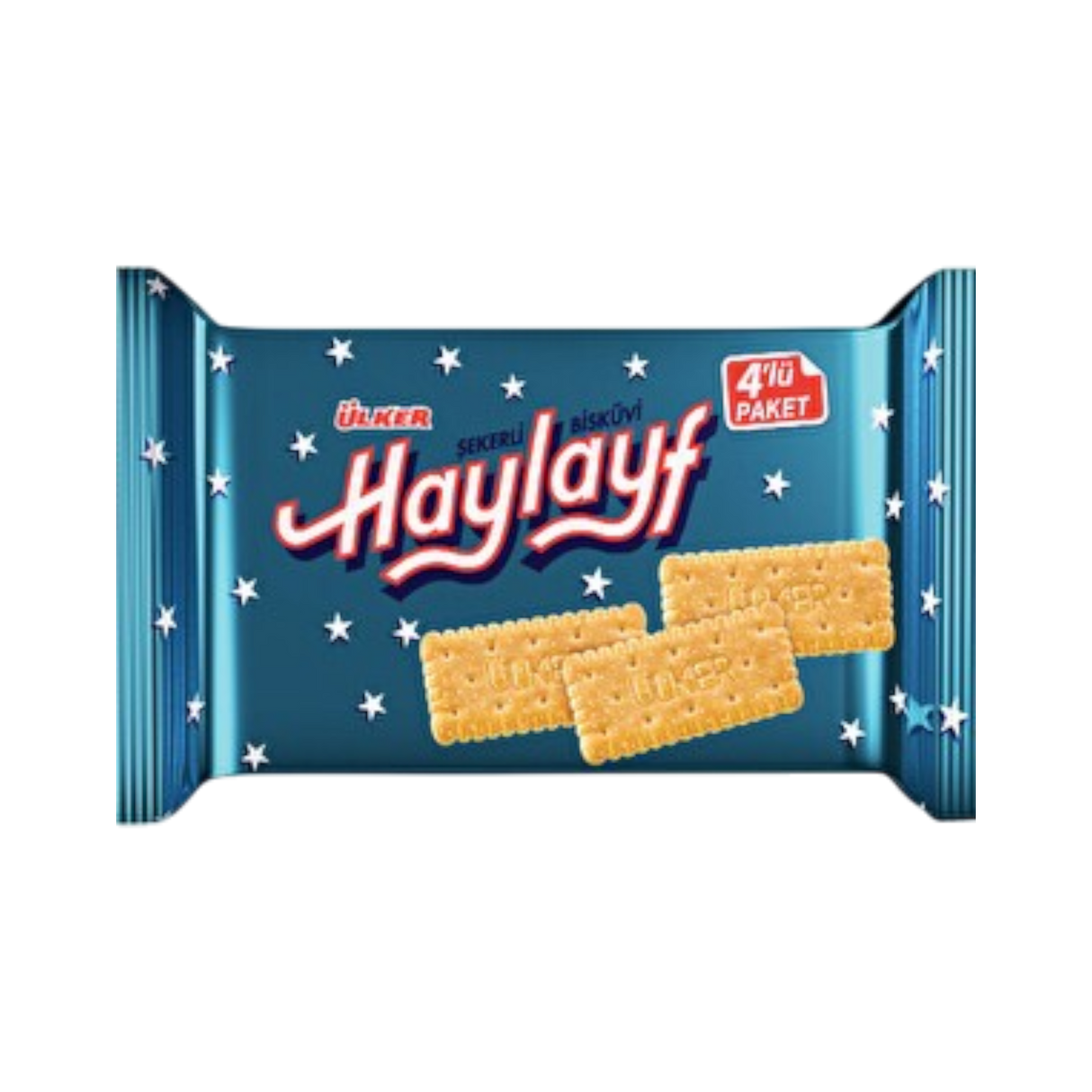 Ülker Haylayf - Cukros Keksz - 4x64g