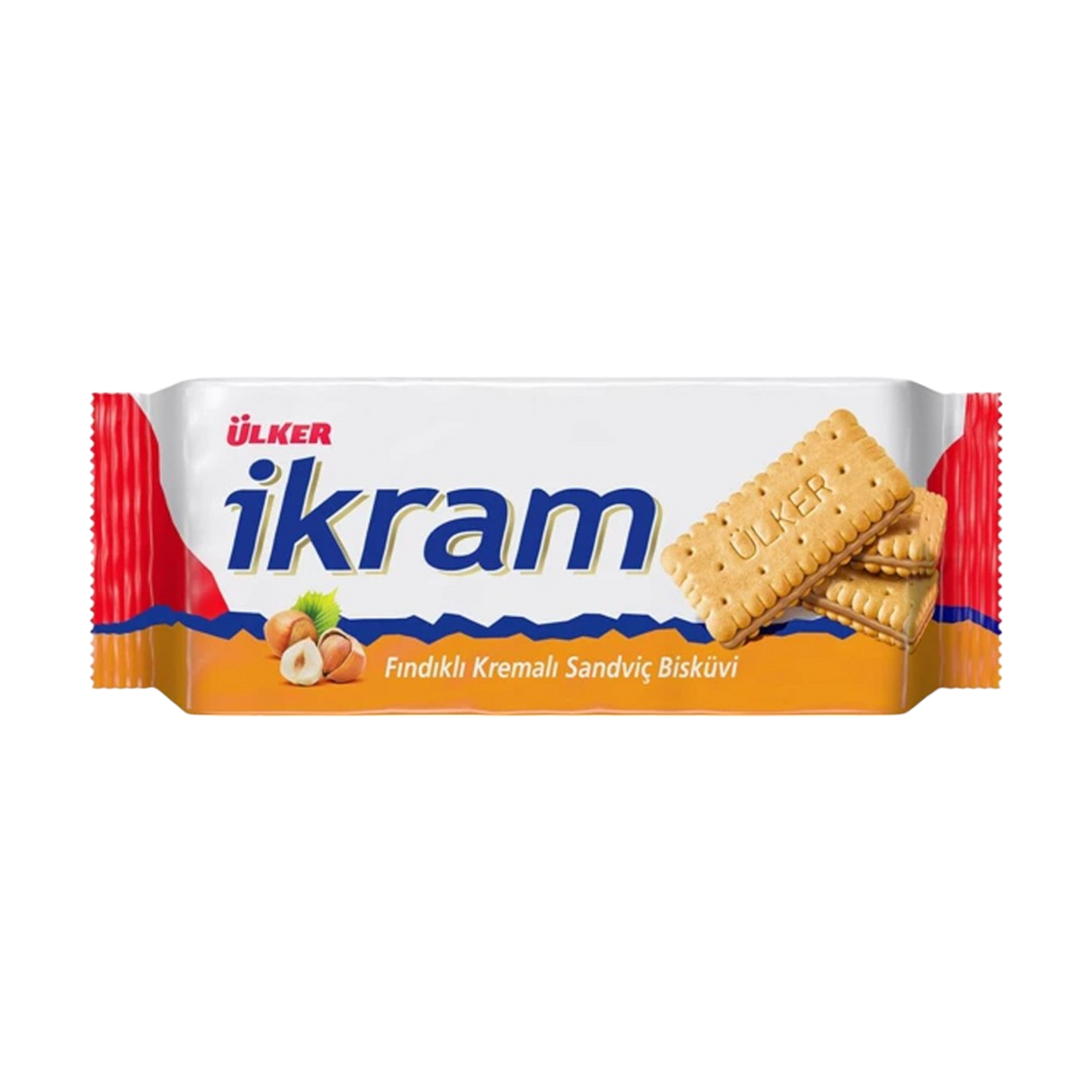 Ülker Ikram - Mogyorós Keksz - 84g