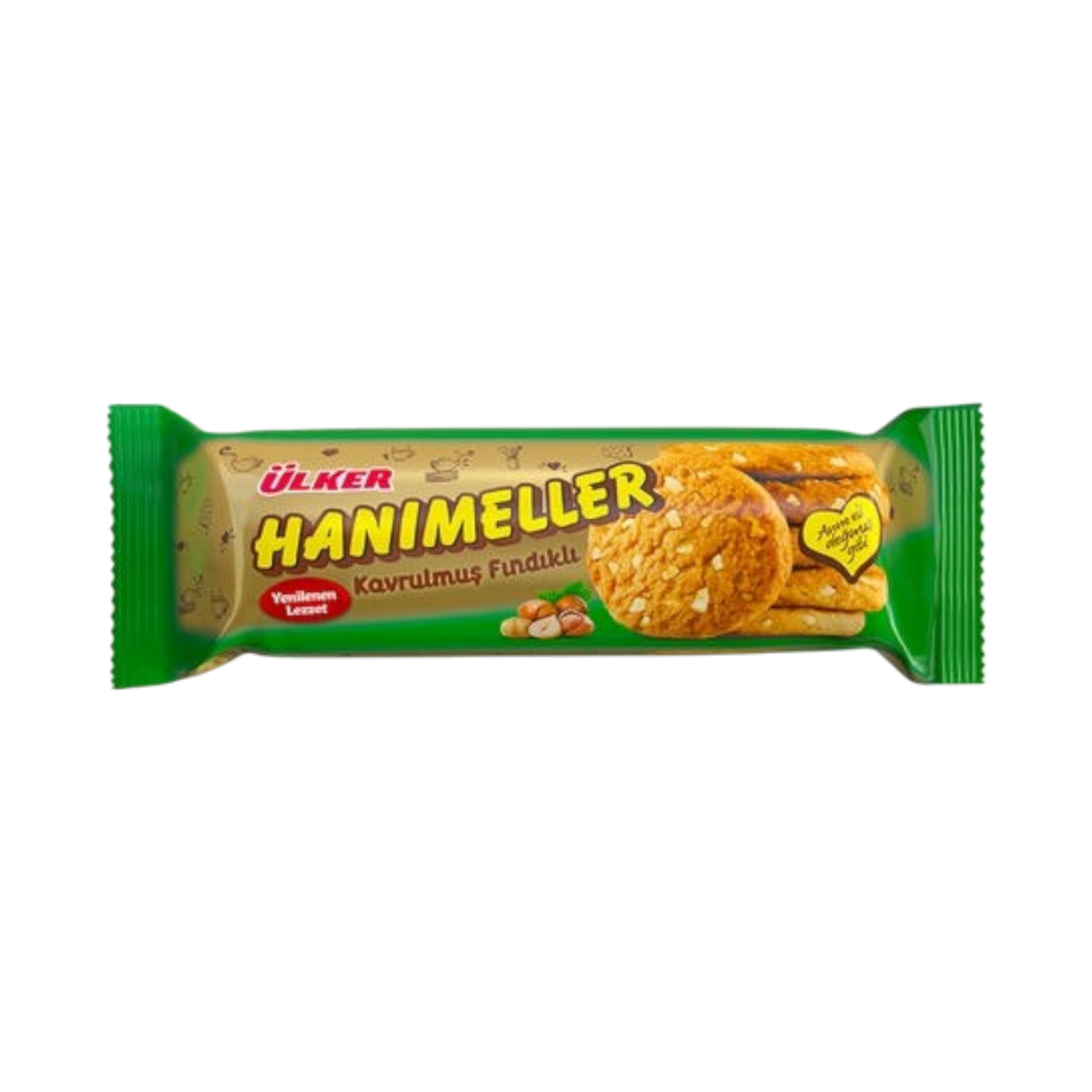 Ülker Hanimeller - Mogyorós Keksz - 82g