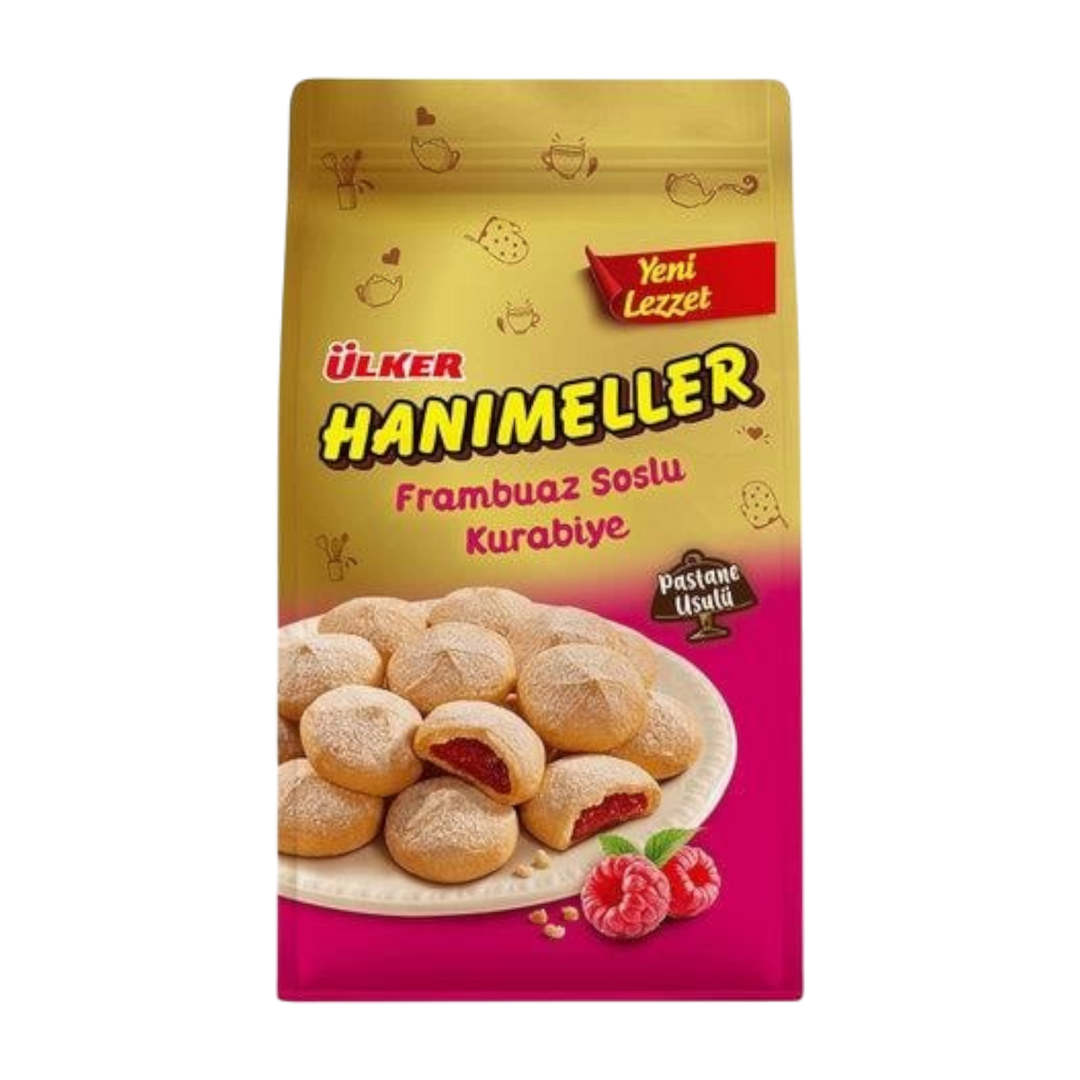 Ülker - Hanimeller - Málnás töltött sütemény