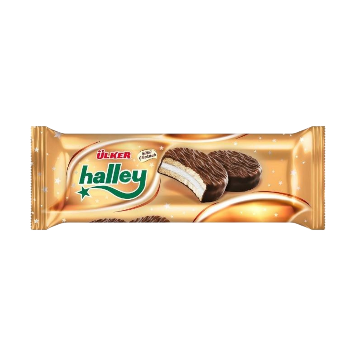 Ülker Halley - csoki bevonatos krémes keksz - 5db 77g