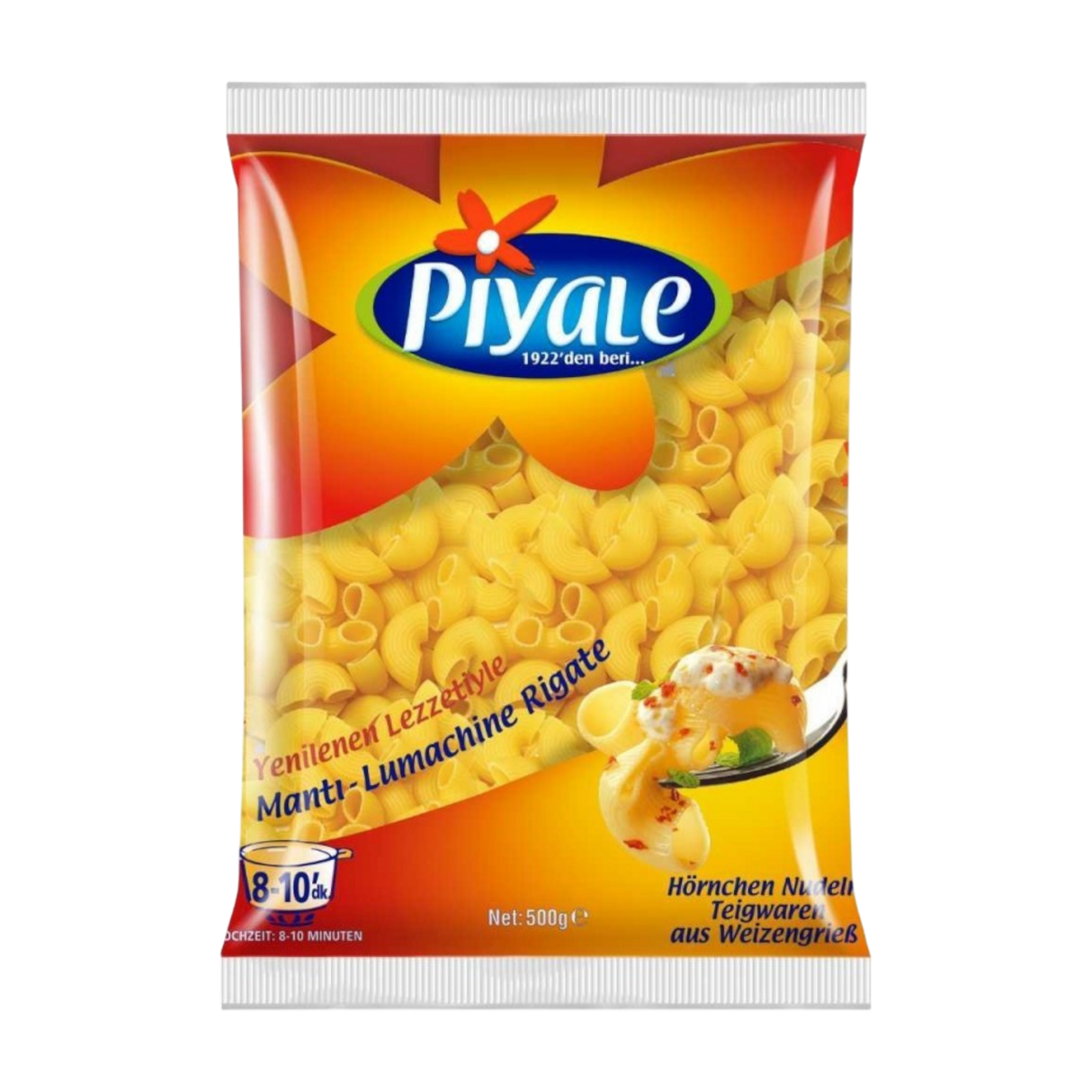 Piyale Manti - Szarvacska Tészta - 500g