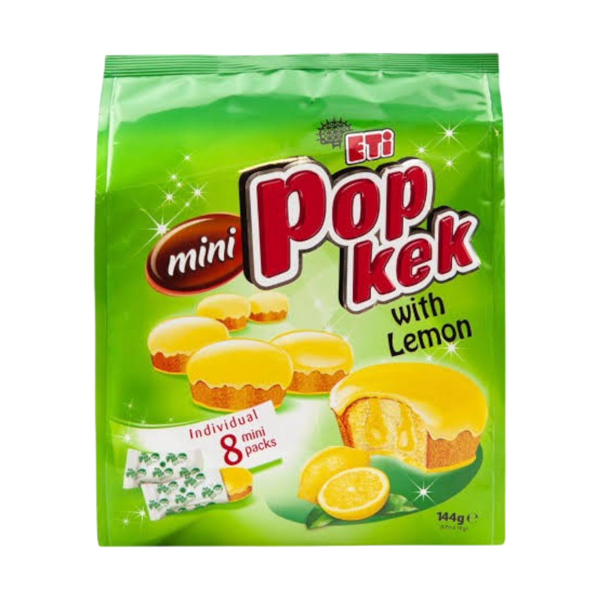 Eti Popkek Mini - Citromos - 144g