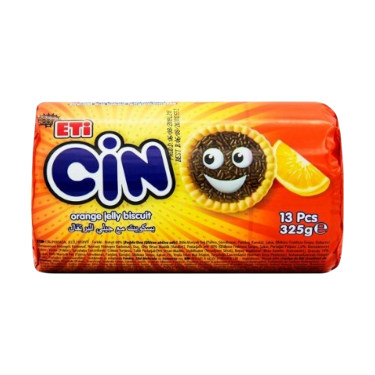 Eti Cin - Narancsos keksz - 325g