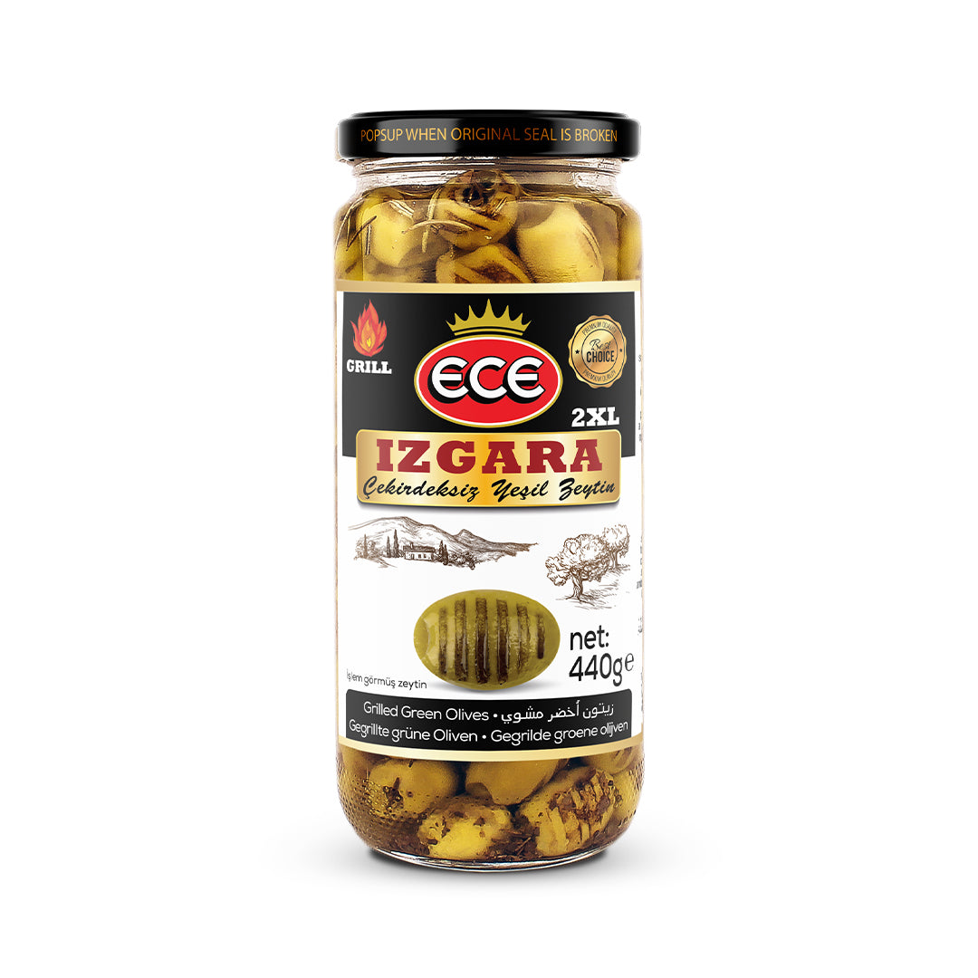Ece Grillezett, magozott zöld olívabogyó 440g