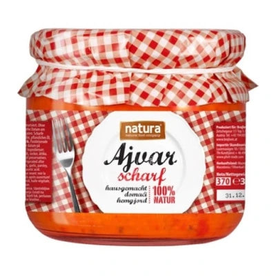 Natura Csípős ajvar 340g