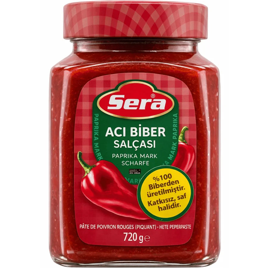 Sera Csípős Paprikapüré 720g