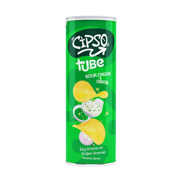 Cipso lilahagymás-tejfölös ízű chips 90g