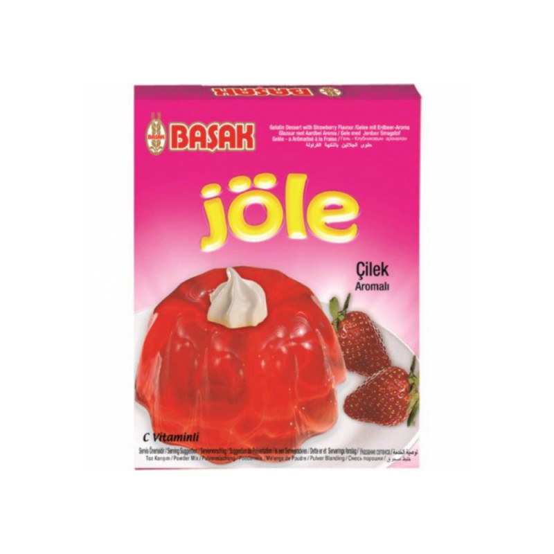 Basak eper ízesítésű zselatinpor 100g