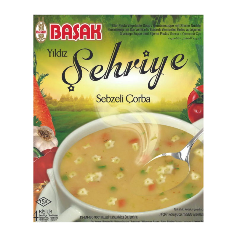 Basak Şehriye Sebzeli leves 70g