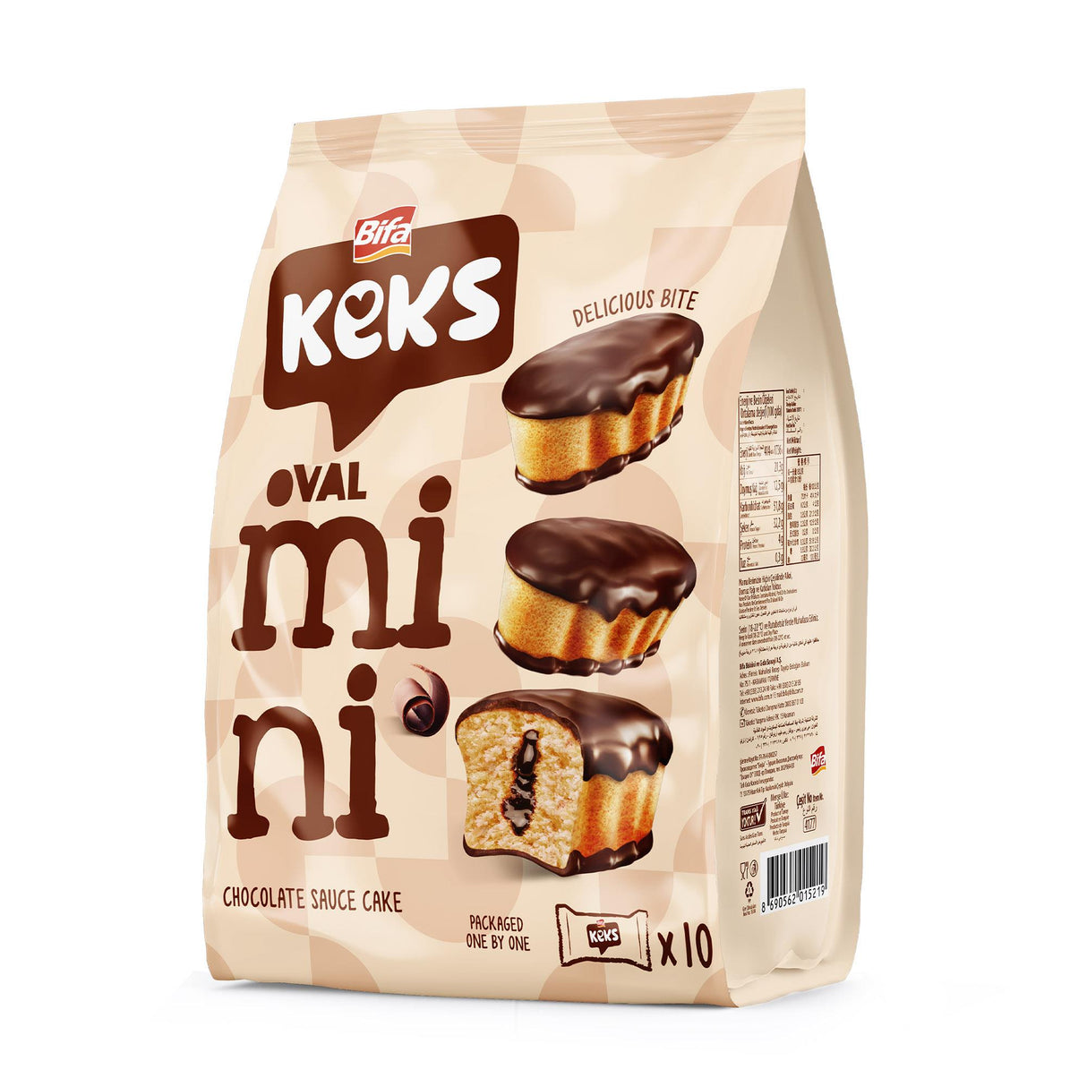 Bifa keks Mini csokis sütemény 10db-os 180g