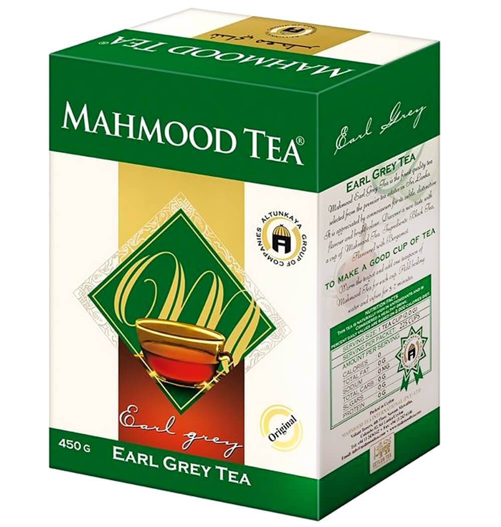 Mahmood Earl Grey fekete tea  450g