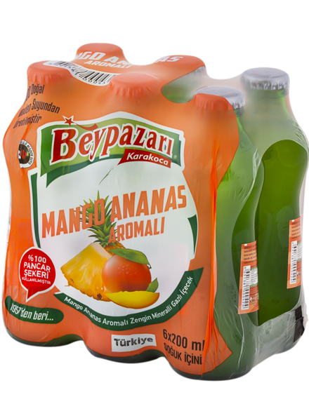 Beypazari Mangó-ananász szénsavas ital 6x200ml