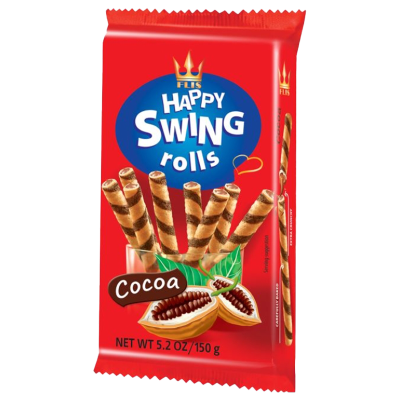 Happy waffers kakaókrémes ostyarúd 150g