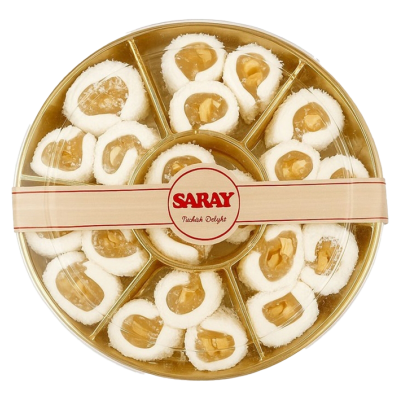 Saray kókuszos mogyorós-vaníliás lokum 400g