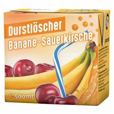 Durstlöscher Banán-cseresznye ízű üdítő 500ml