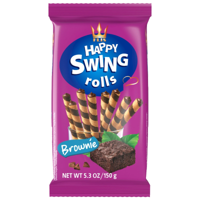 Happy waffers brownie krémes ostyarúd 150g