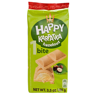 Happy karpatka mogyorókrémes ostya 140g