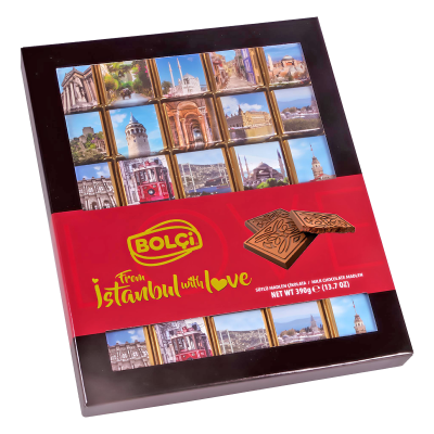 Bolci Istanbul tejcsokoládé kockák 390g